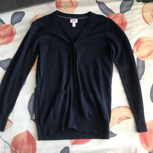 Navy Blue Cardigan